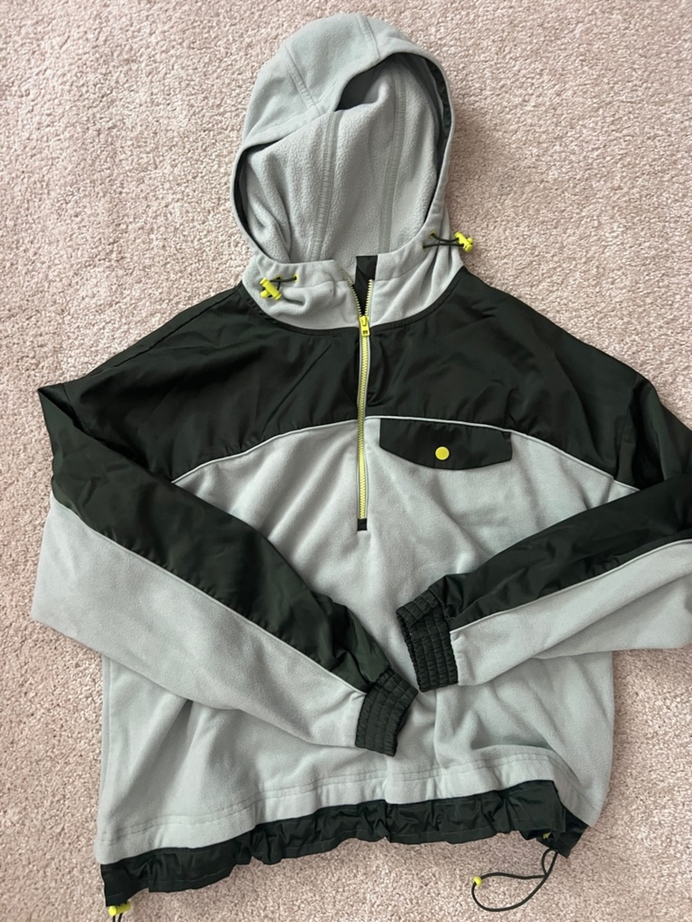 Athleta Zion Microfleece 1/2 zip pullover